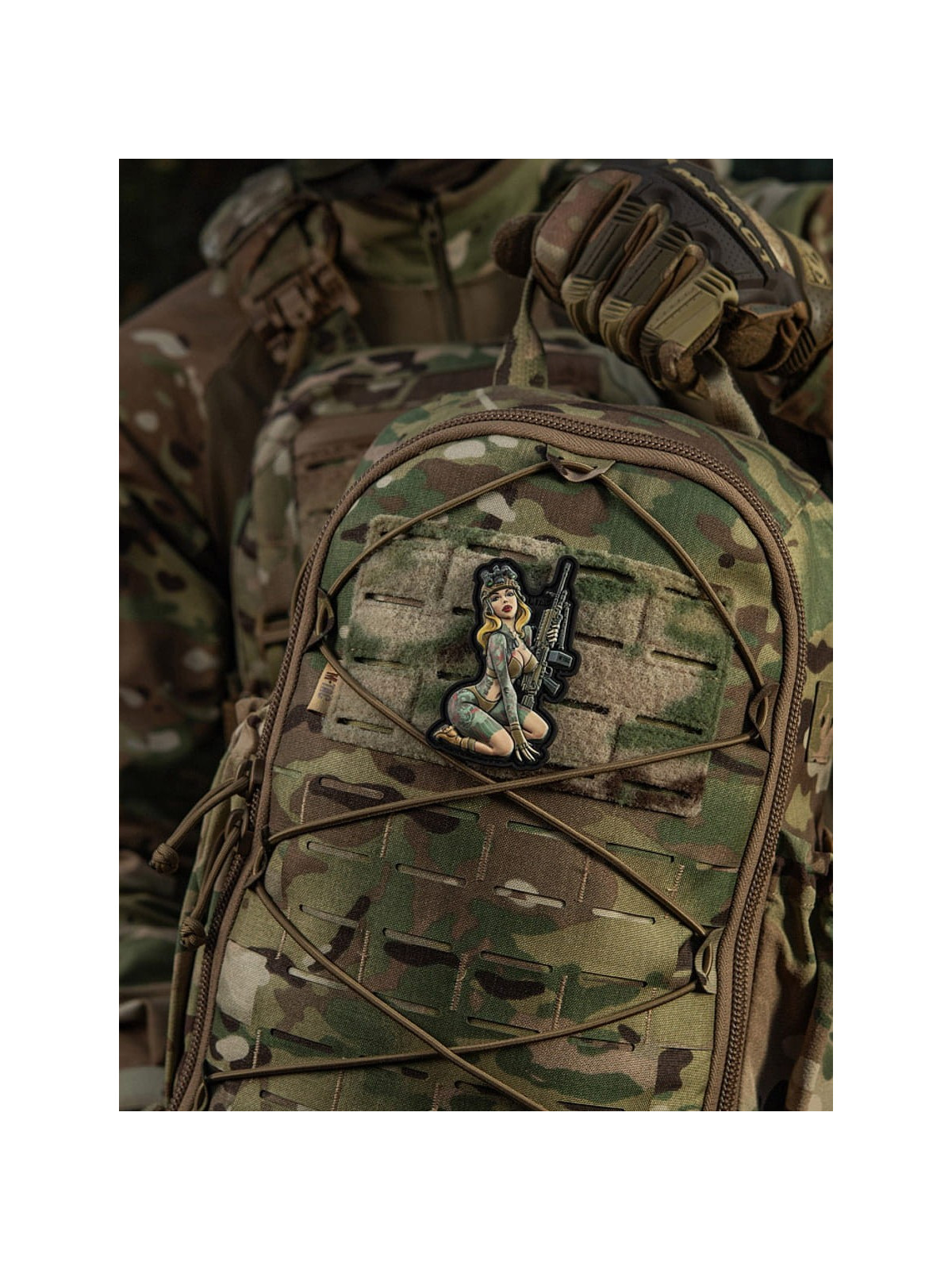 M-TAC Naszywka Tactital Girl Nr5 Yakuza PVC 8,7 x 5 cm