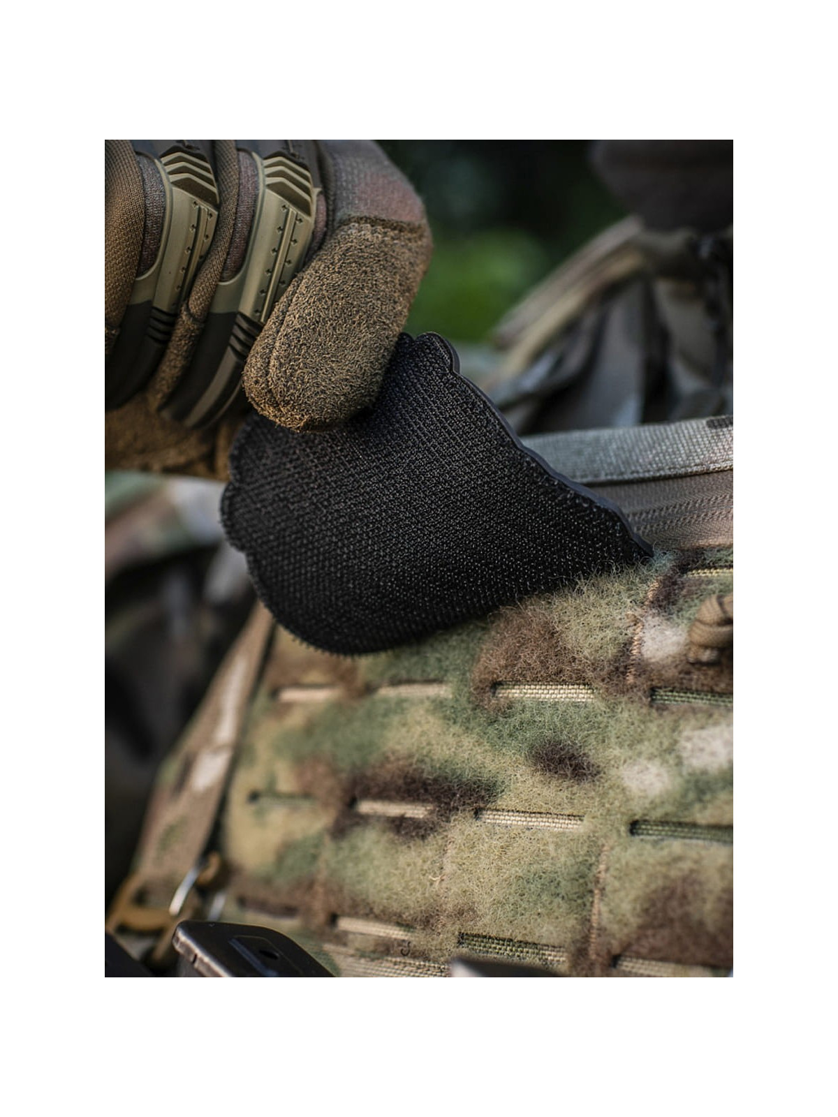 M-TAC Naszywka Zero Tolerance 1 PVC 9,7x8,7 cm Coyote