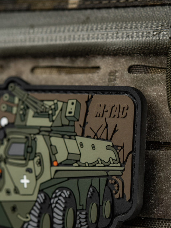 M-TAC Naszywka Wóz Bojowy BTR-4 Bucephalus PVC Oliwkowa