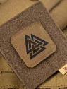 M-TAC NASZYWKA Valknut Laser Cut 4,5 x 4,5 cm Coyote-czarna