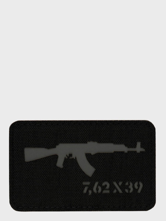M-TAC Naszywka AKM 7,62x39 Laser Cut 8 x 5 cm Szara