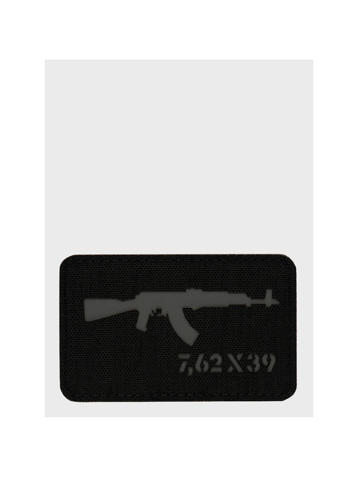 M-TAC Naszywka AKM 7,62x39 Laser Cut 8 x 5 cm Szara