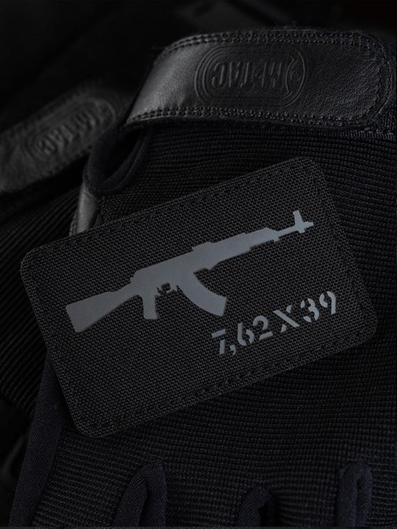 M-TAC Naszywka AKM 7,62x39 Laser Cut 8 x 5 cm Szara