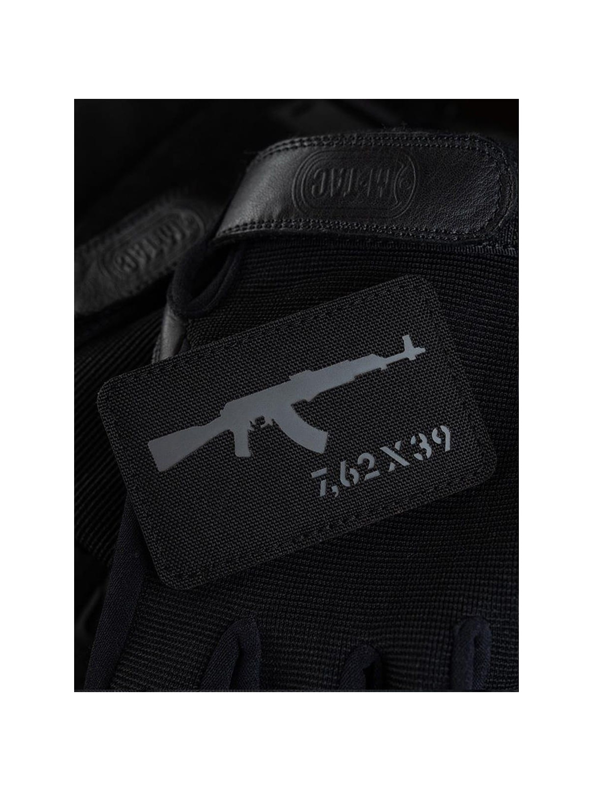 M-TAC Naszywka AKM 7,62x39 Laser Cut 8 x 5 cm Szara