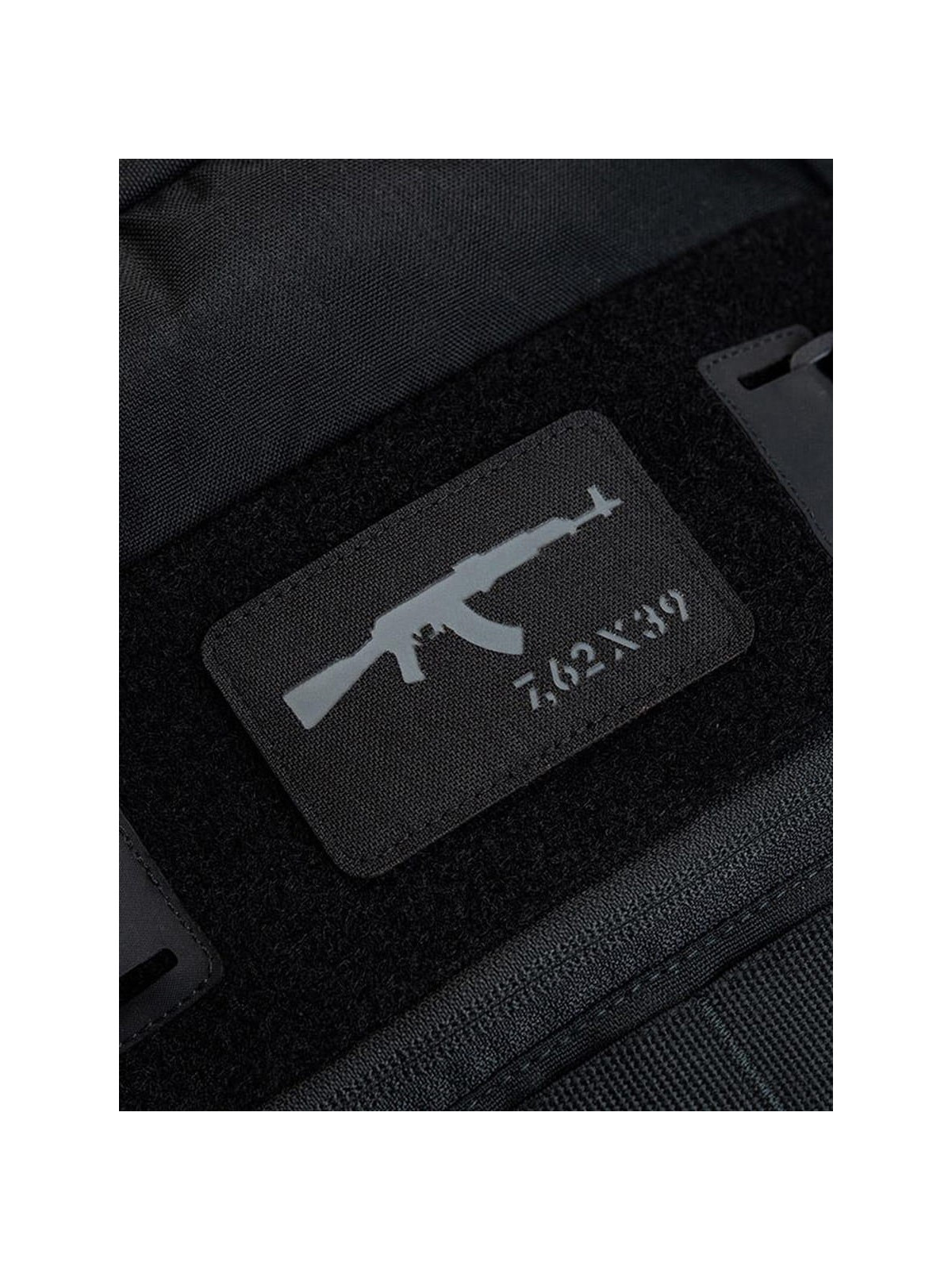 M-TAC Naszywka AKM 7,62x39 Laser Cut 8 x 5 cm Szara