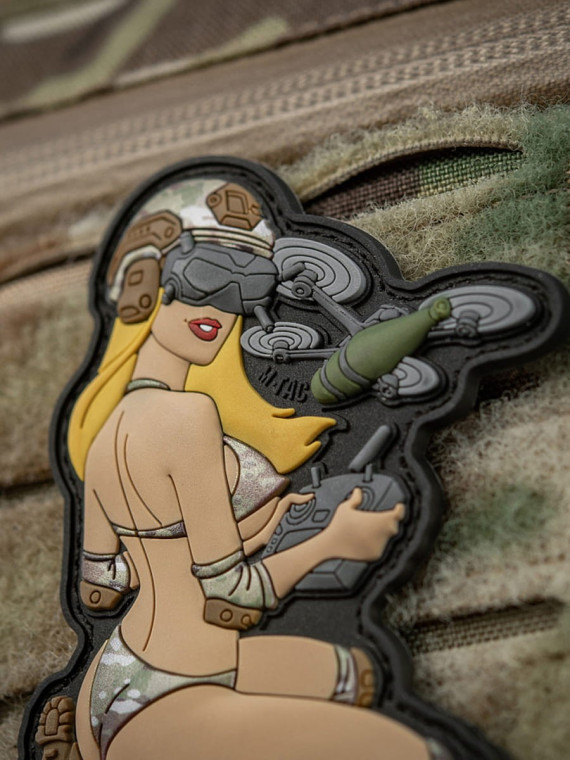 M-TAC NASZYWKA 3D TACTICAL GIRL NR6 PVC V2 Multicam