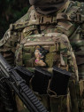 M-TAC NASZYWKA 3D TACTICAL GIRL NR6 PVC V1 Różowa