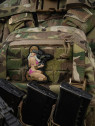 M-TAC NASZYWKA 3D TACTICAL GIRL NR6 PVC V1 Różowa