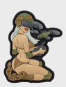 M-TAC NASZYWKA 3D TACTICAL GIRL NR6 PVC V2 Oliwkowa