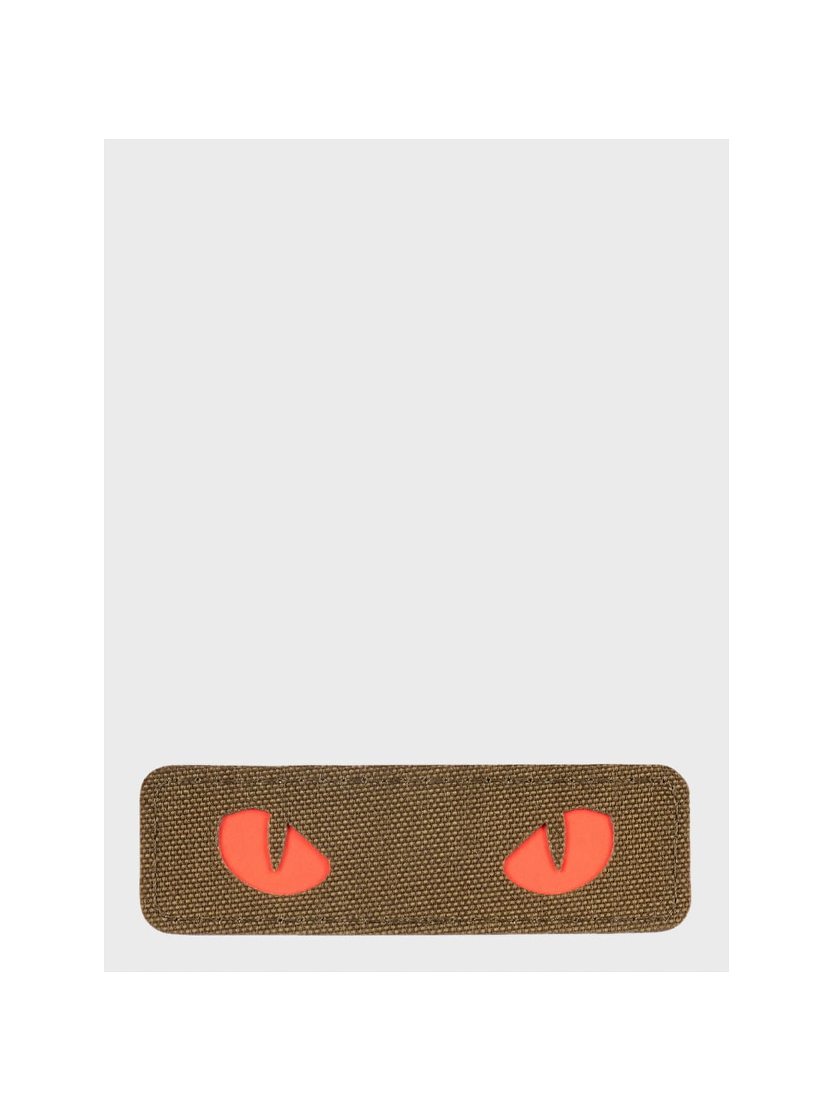 M-TAC Naszywka Kocie Oczy CAT EYES LASER Cut Coyote-czerwona Fluorescencyjna