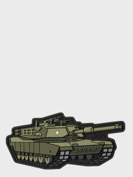 M-TAC Naszywka 3D Czołg ABRAMS PVC 10 x 4,8 cm Oliwkowa