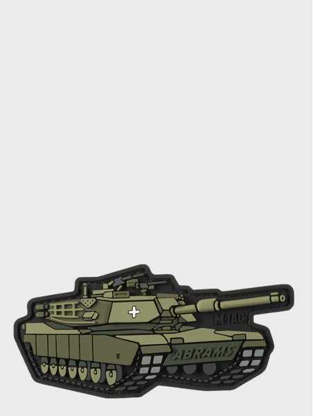 M-TAC Naszywka 3D Czołg ABRAMS PVC 10 x 4,8 cm Oliwkowa