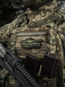 M-TAC Naszywka 3D Czołg ABRAMS PVC 10 x 4,8 cm Oliwkowa