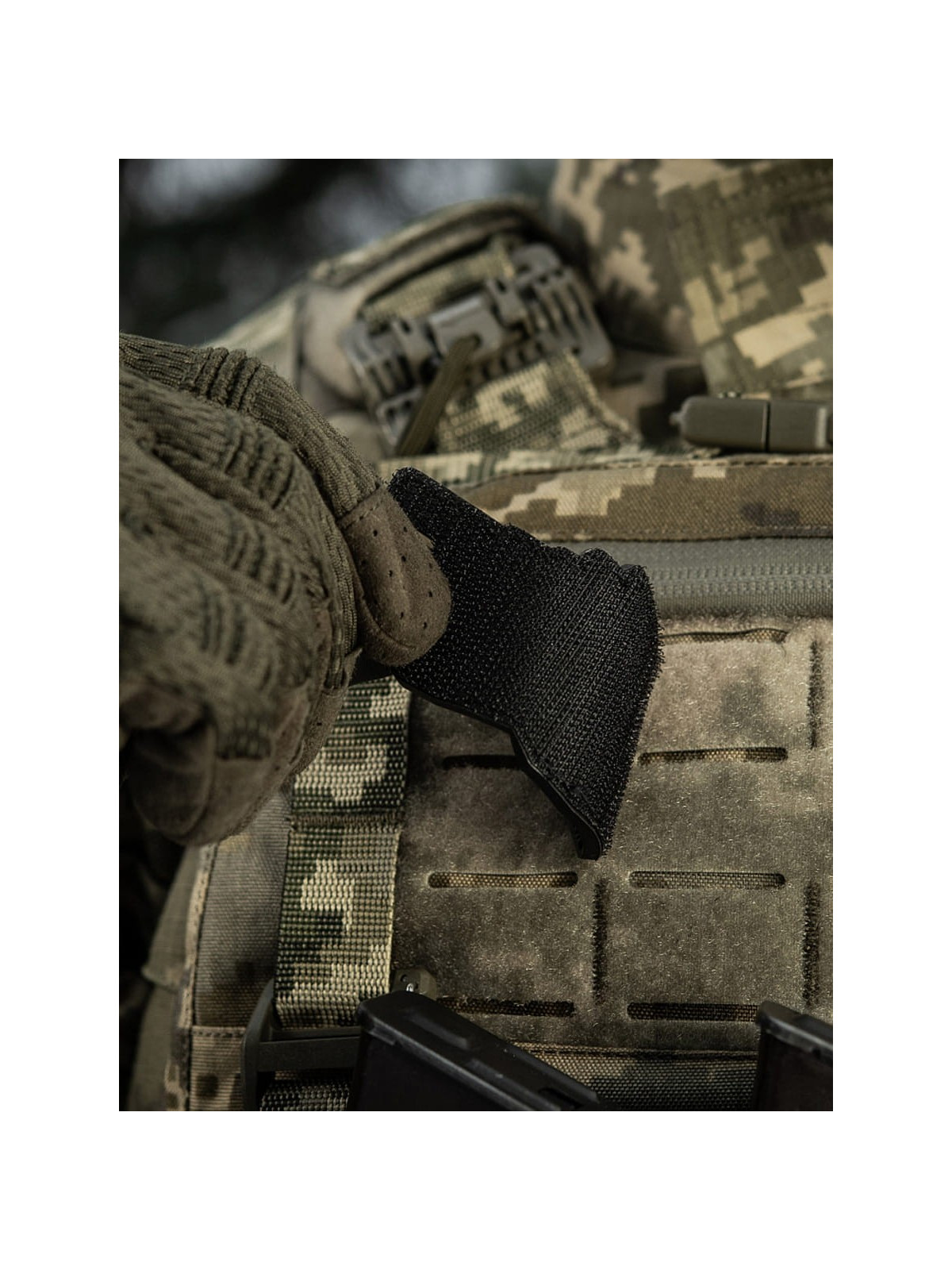 M-TAC Naszywka 3D Czołg ABRAMS PVC 10 x 4,8 cm Oliwkowa