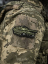 M-TAC Naszywka 3D Czołg ABRAMS PVC 10 x 4,8 cm Oliwkowa
