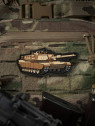 M-TAC Naszywka 3D Czołg ABRAMS PVC 10 x 4,8 cm Coyote