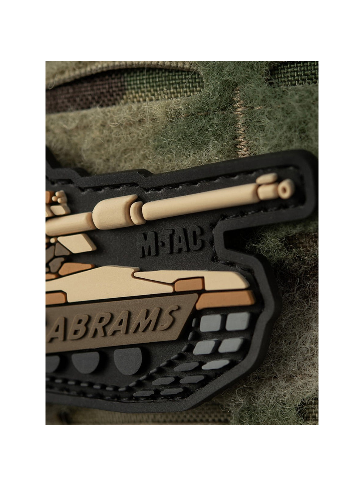 M-TAC Naszywka 3D Czołg ABRAMS PVC 10 x 4,8 cm Coyote