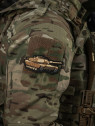 M-TAC Naszywka 3D Czołg ABRAMS PVC 10 x 4,8 cm Coyote
