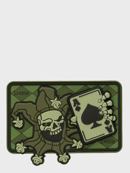 M-TAC Naszywka 3D Joker PVC 7,8 x 5,5 cm Oliwkowa