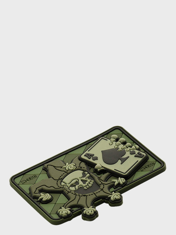 M-TAC Naszywka 3D Joker PVC 7,8 x 5,5 cm Oliwkowa
