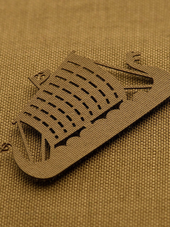 M-TAC Naszywka Drakkar Laser Cut Cordura Coyote