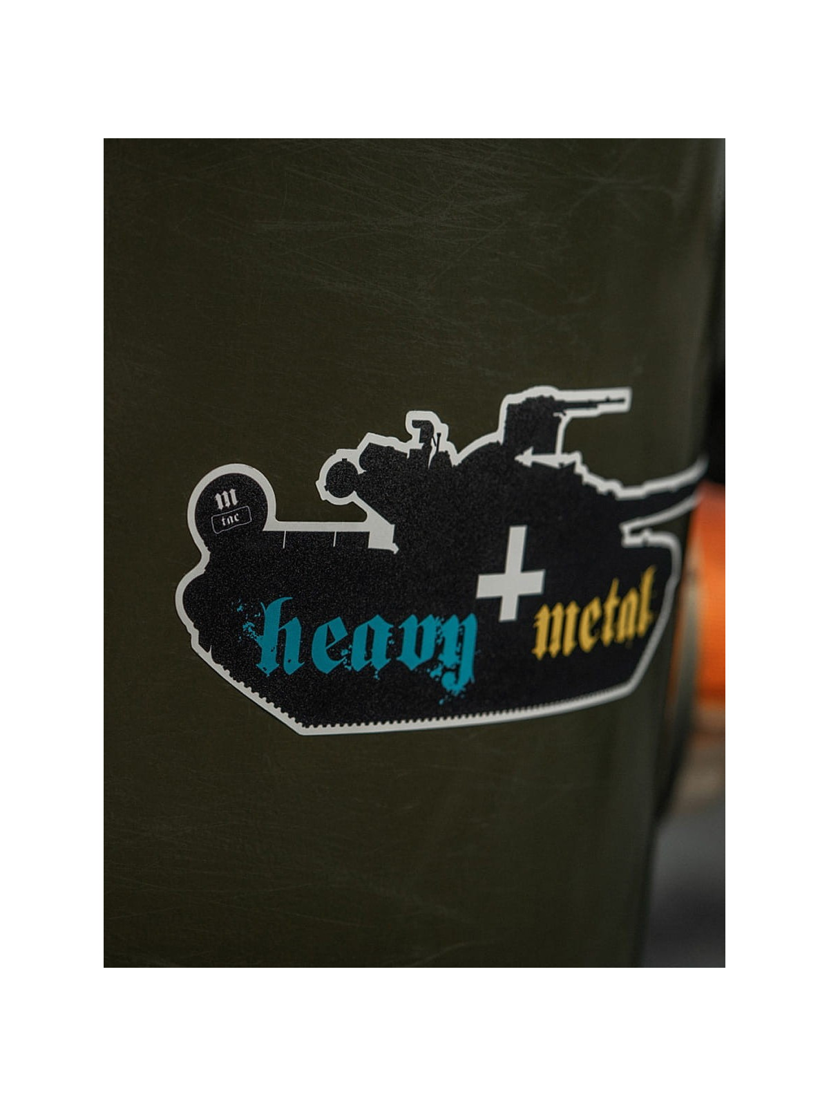 M-TAC Naklejka Heavy Metal Czołg T-64 20,5x6,5 cm Czarna