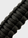 M-TAC Bransoletka Paracord Krzesiwo Kompas Gwizdek Czarna M