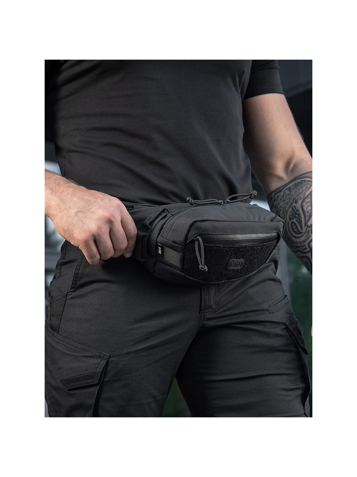 M-TAC Torba biodrowa Nerka Saszetka Waist Bag Gen.II Czarna
