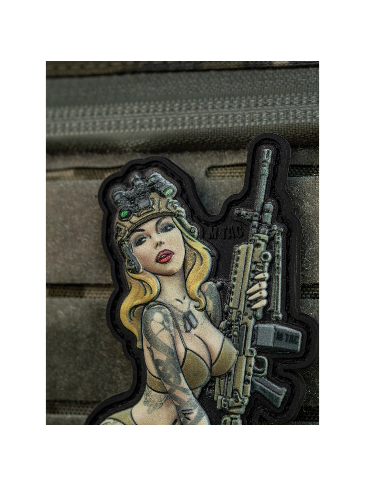 M-TAC Naszywka Tactital Girl Nr5 Skandinavik PVC 8,7x5 cm