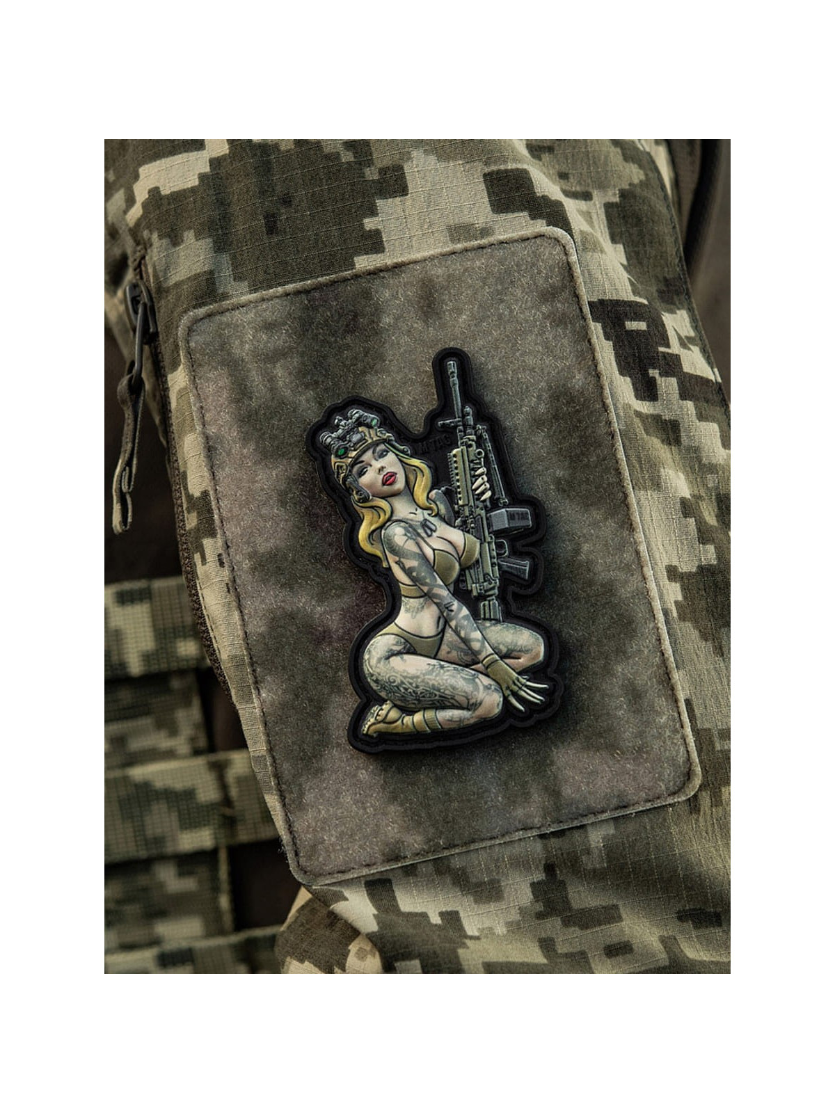 M-TAC Naszywka Tactital Girl Nr5 Skandinavik PVC 8,7x5 cm