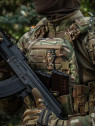 M-TAC Naszywka Tactical Girl Nr4 Tattoo Panther Czarna