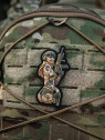 M-TAC Naszywka Tactical Girl Nr4 Tattoo Panther Czarna