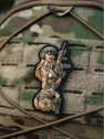 M-TAC Naszywka Tactical Girl Nr4 Tattoo Panther Czarna