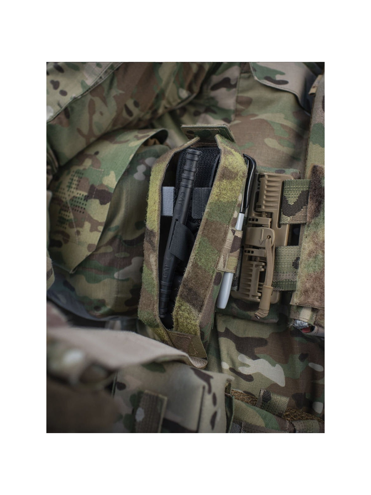 M-TAC Ładownica na opaskę uciskową CAT zamknięta rzep molle multicam