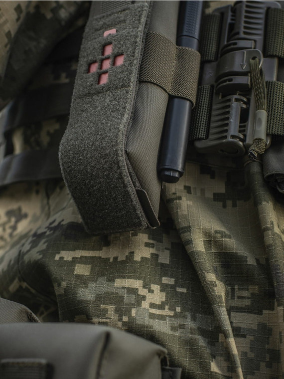 M-TAC Ładownica na opaskę uciskową CAT zamknięta rzep molle zielona