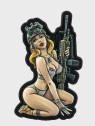 M-TAC Naszywka Tactital Girl Nr5 PVC 8,7 x 5 cm