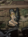 M-TAC Naszywka Tactital Girl Nr5 PVC 8,7 x 5 cm