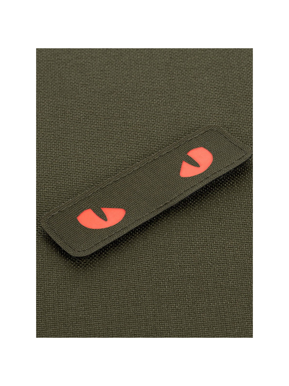 M-TAC Naszywka Kocie Oczy CAT EYES LASER Cut Zielono-czerwona Fluorescencyjna