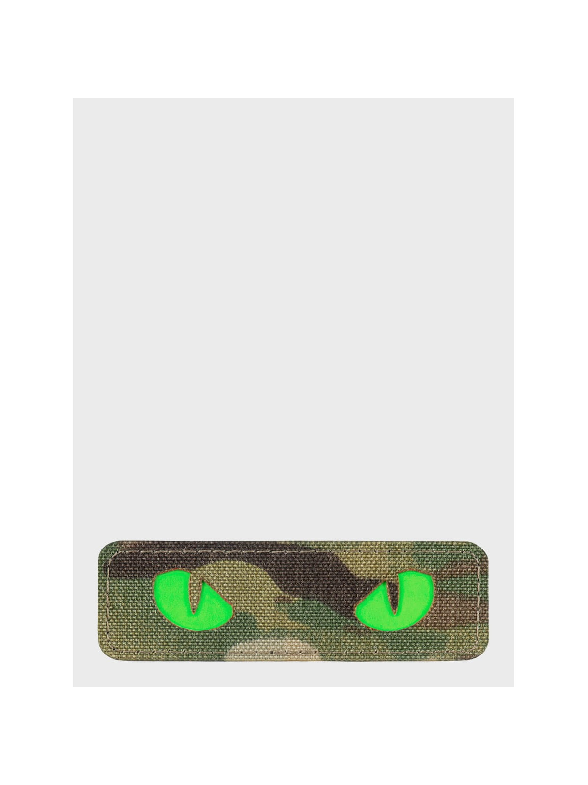 M-TAC Naszywka Kocie Oczy CAT EYES LASER Cut Multicam-zielona Fluorescencyjna