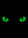 M-TAC Naszywka Kocie Oczy CAT EYES LASER Cut Coyote-zielona Fluorescencyjna
