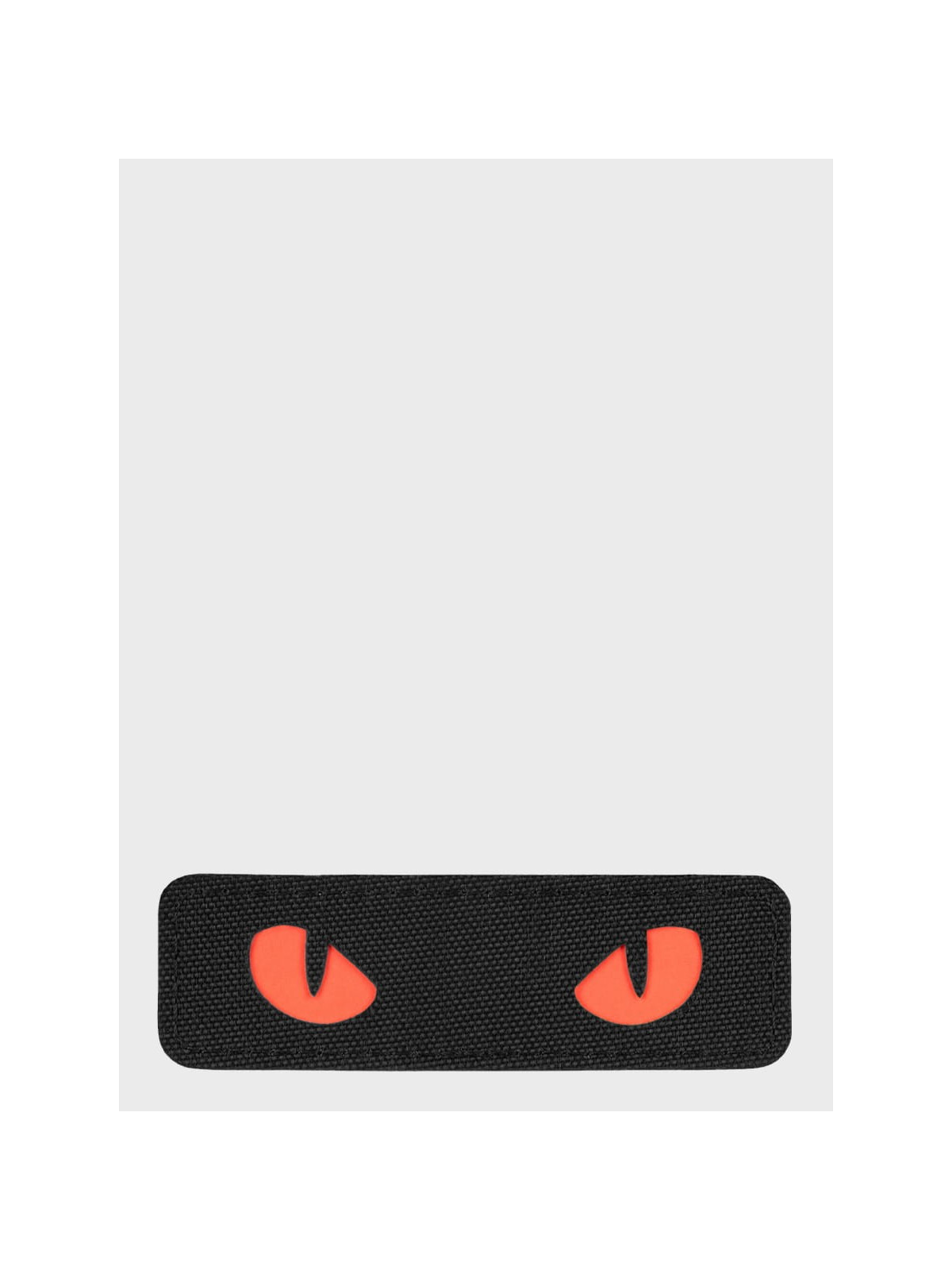 M-TAC Naszywka Kocie Oczy CAT EYES LASER Cut Czarno-czerwona Fluorescencyjna