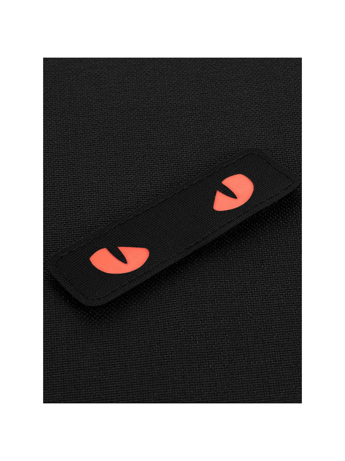 M-TAC Naszywka Kocie Oczy CAT EYES LASER Cut Czarno-czerwona Fluorescencyjna