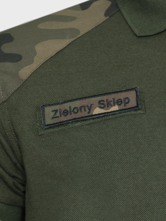 TEXAR KOSZULKA POLO WOJSKOWA WP wzór 304A/MON OLIWKOWA/WZ.93 XS