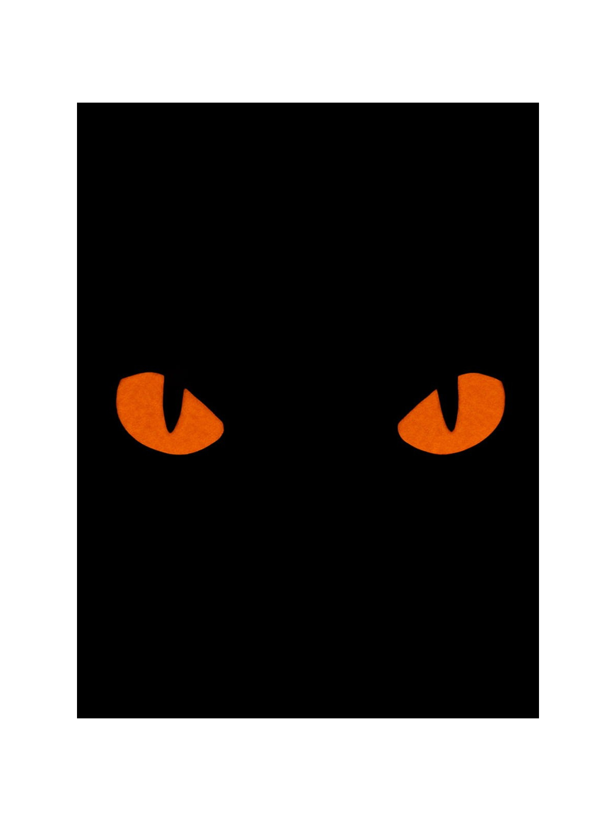 M-TAC Naszywka Kocie Oczy CAT EYES LASER Cut Czarno-czerwona Fluorescencyjna