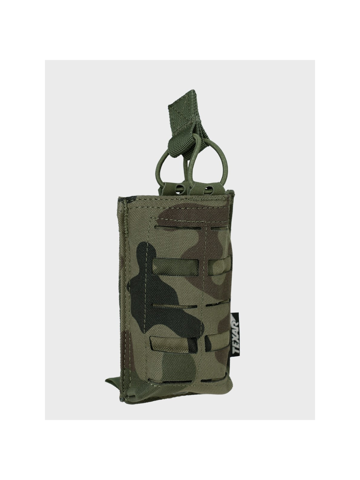 TEXAR Potrójna Ładownica na Magazynki Typu Open MAG 1 Molle PL Camo WZ.93