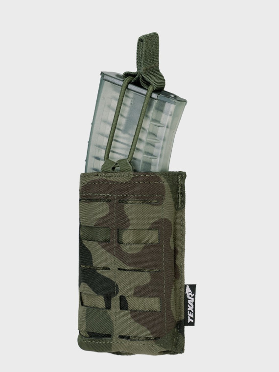 TEXAR Potrójna Ładownica na Magazynki Typu Open MAG 1 Molle PL Camo WZ.93