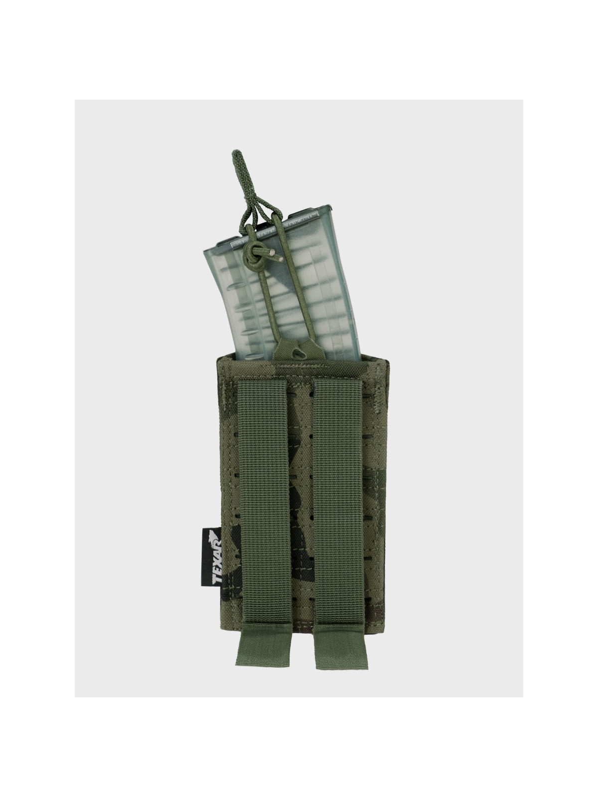 TEXAR Potrójna Ładownica na Magazynki Typu Open MAG 1 Molle PL Camo WZ.93