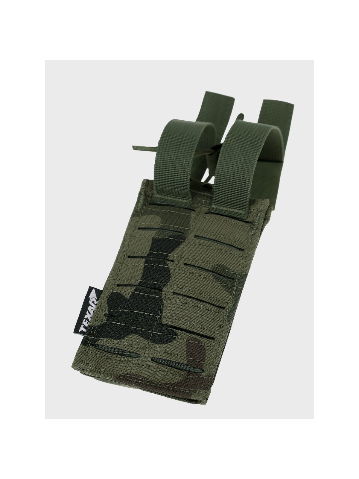 TEXAR Potrójna Ładownica na Magazynki Typu Open MAG 1 Molle PL Camo WZ.93