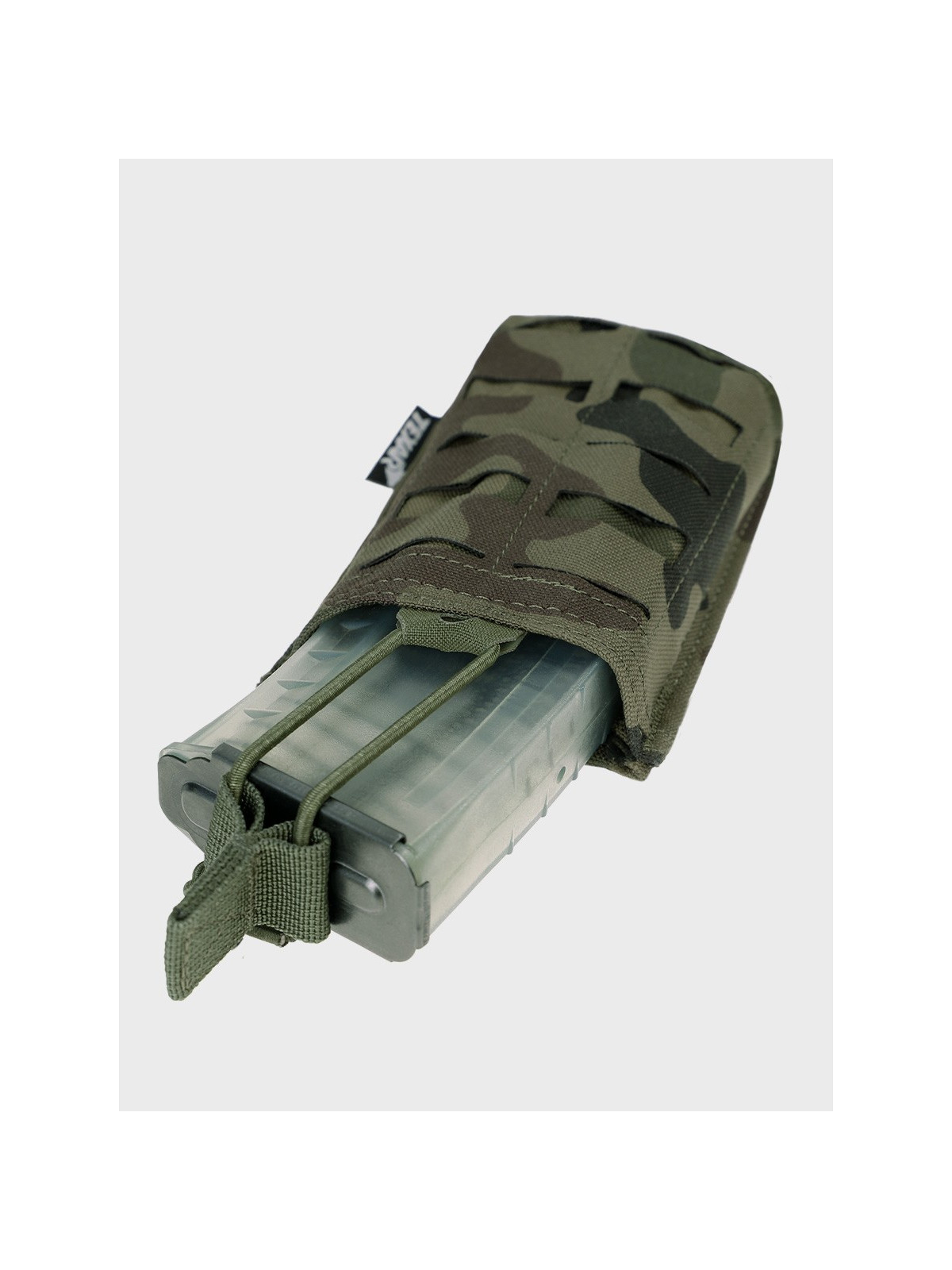 TEXAR Potrójna Ładownica na Magazynki Typu Open MAG 1 Molle PL Camo WZ.93