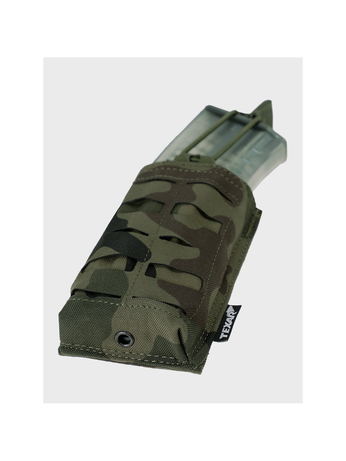 TEXAR Potrójna Ładownica na Magazynki Typu Open MAG 1 Molle PL Camo WZ.93